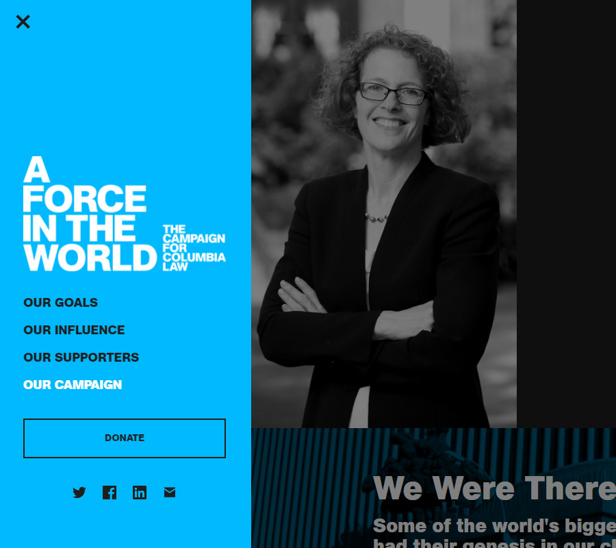 Campaign for Columbia Law: A Force in the World